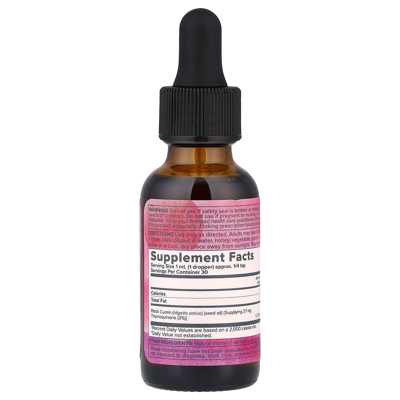 Black Seed Oil for Immunity & Health by Heritage Store - 1 fl oz (30 ml) - Image 2