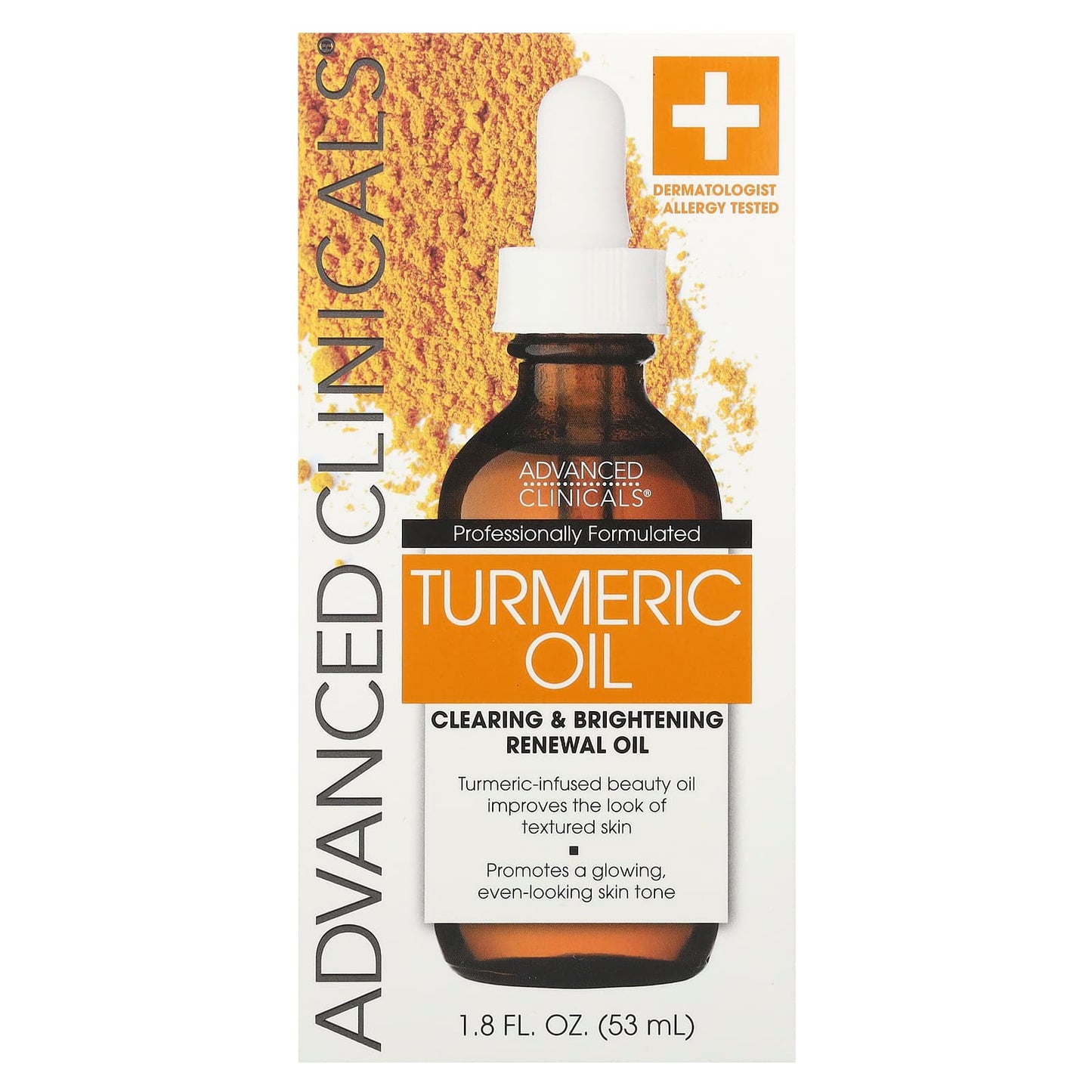 Turmeric Oil for Glowing Skin, 1.8 fl oz, Advanced Clinicals - Image 2