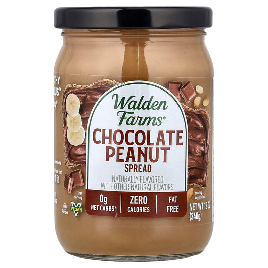 Walden Farms, Chocolate Peanut Spread, 12 oz (340 g) - Image 1