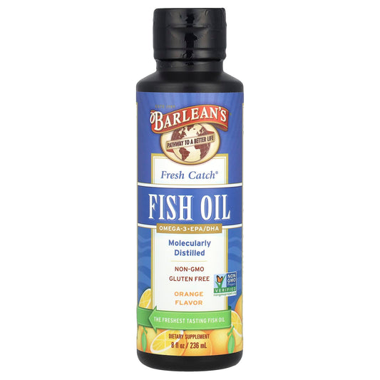 Barlean's Fresh Catch Fish Oil - Omega-3 EPA/DHA Supplement - Image 1
