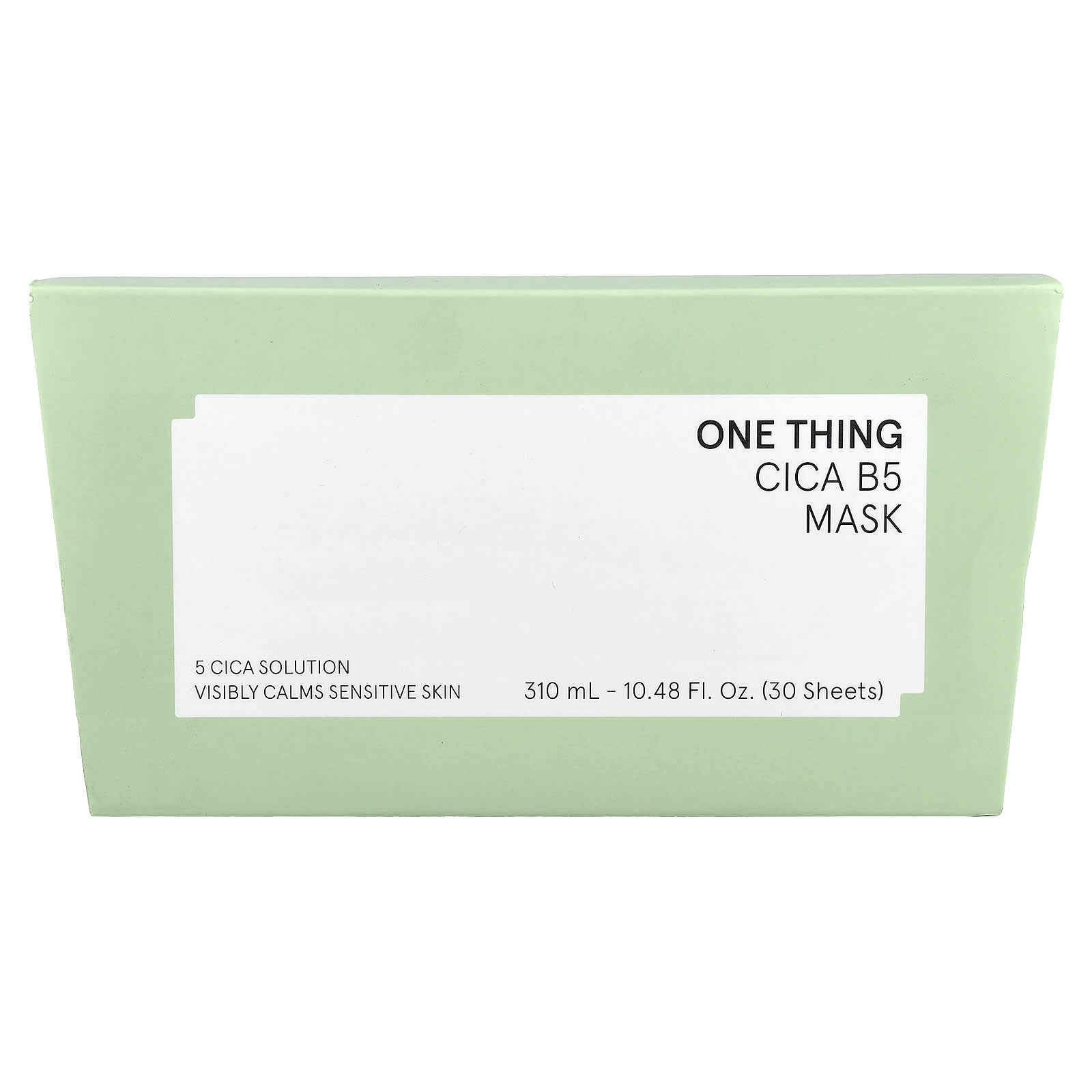 One Thing, Cica B5 Beauty Mask, 30 Sheets, 10.48 fl oz (310 ml) - Image 2