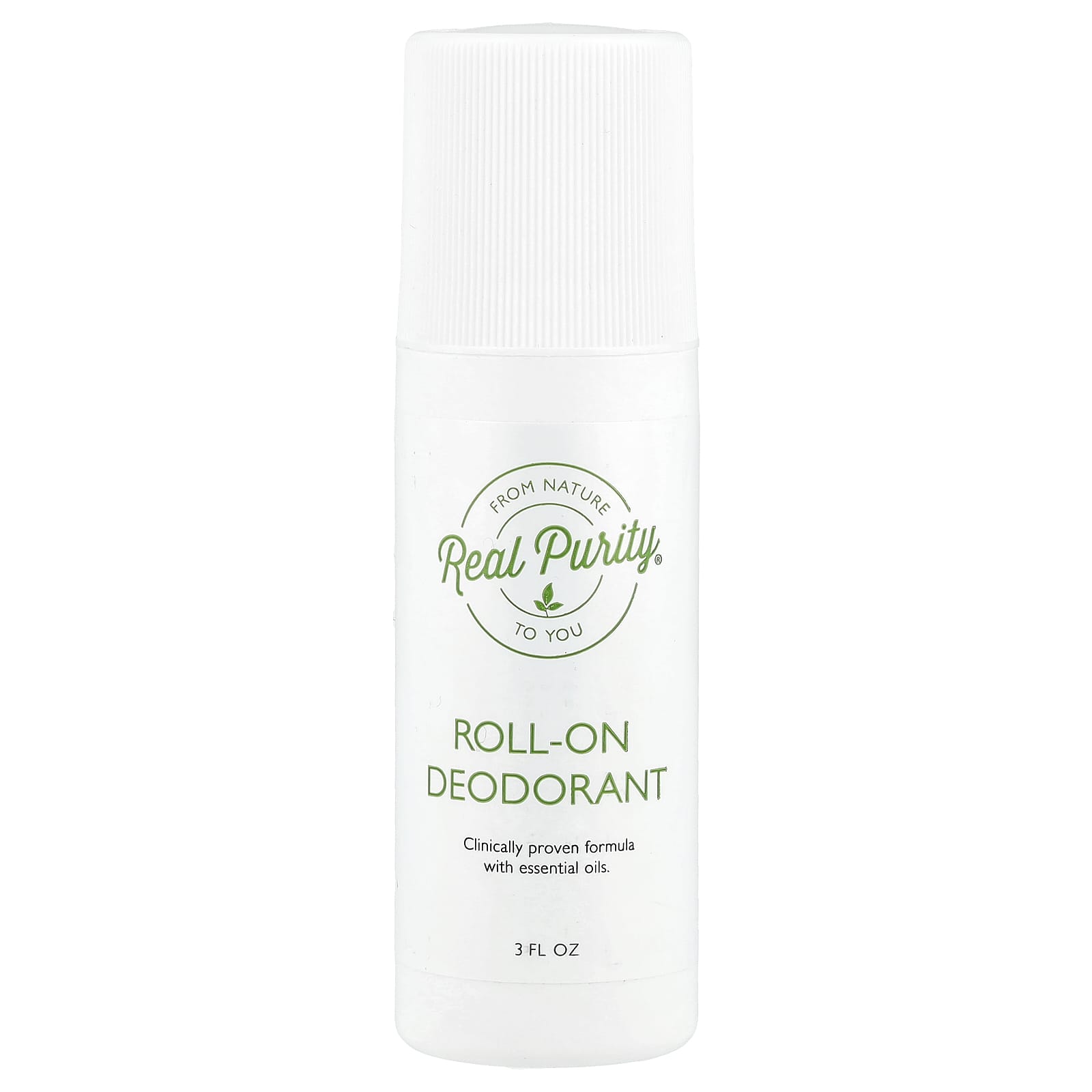 Real Purity, Roll-On Deodorant, 3 fl oz - Image 1