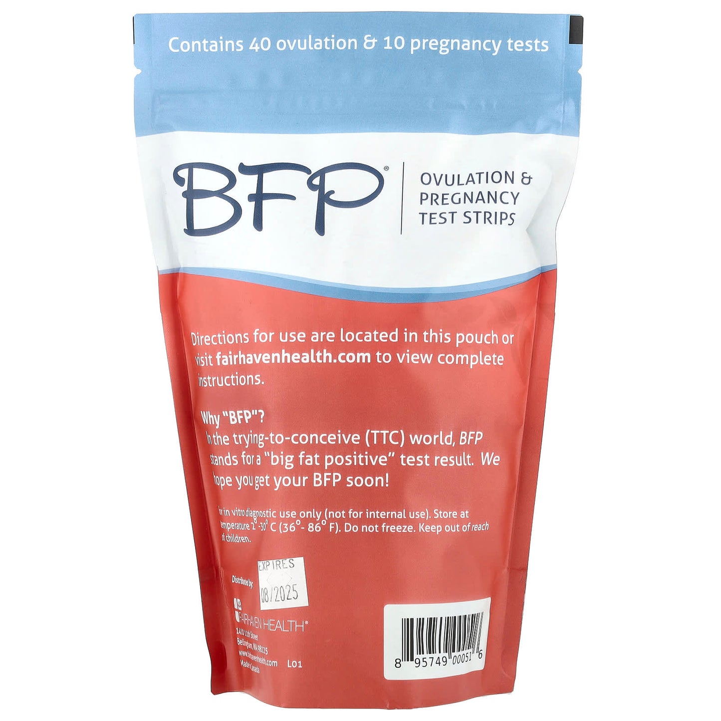 Accurate Ovulation & Pregnancy Tests - 50 Tests - Image 2