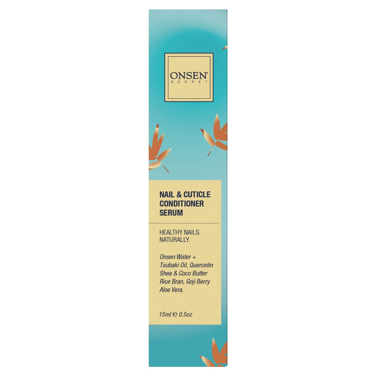 Onsen Secret, Nail & Cuticle Conditioner Serum, 0.5 fl oz (15 ml) - Image 2