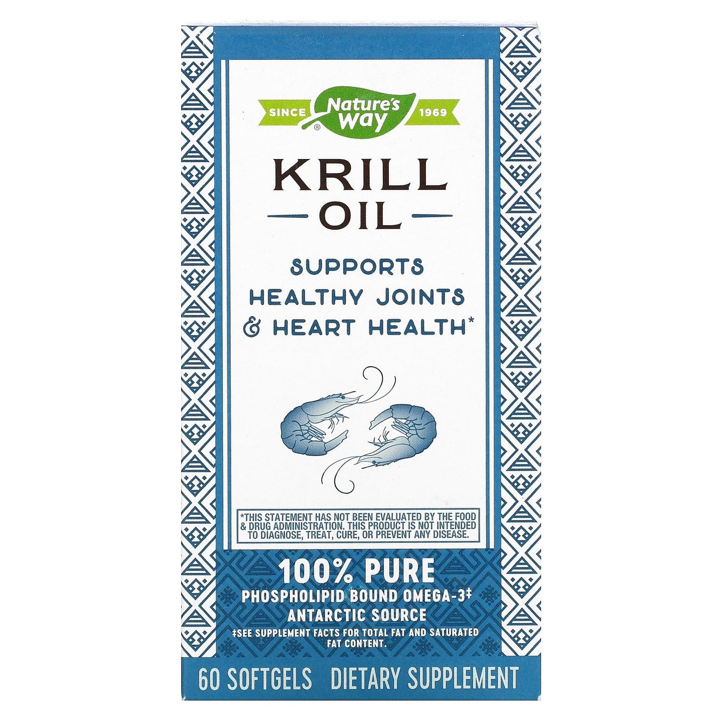 Nature's Way, Krill Oil, 60 Softgels - Image 1