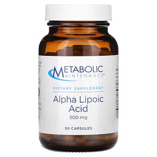 Alpha Lipoic Acid Supplement for Metabolic Health - 300mg, 90 Capsules