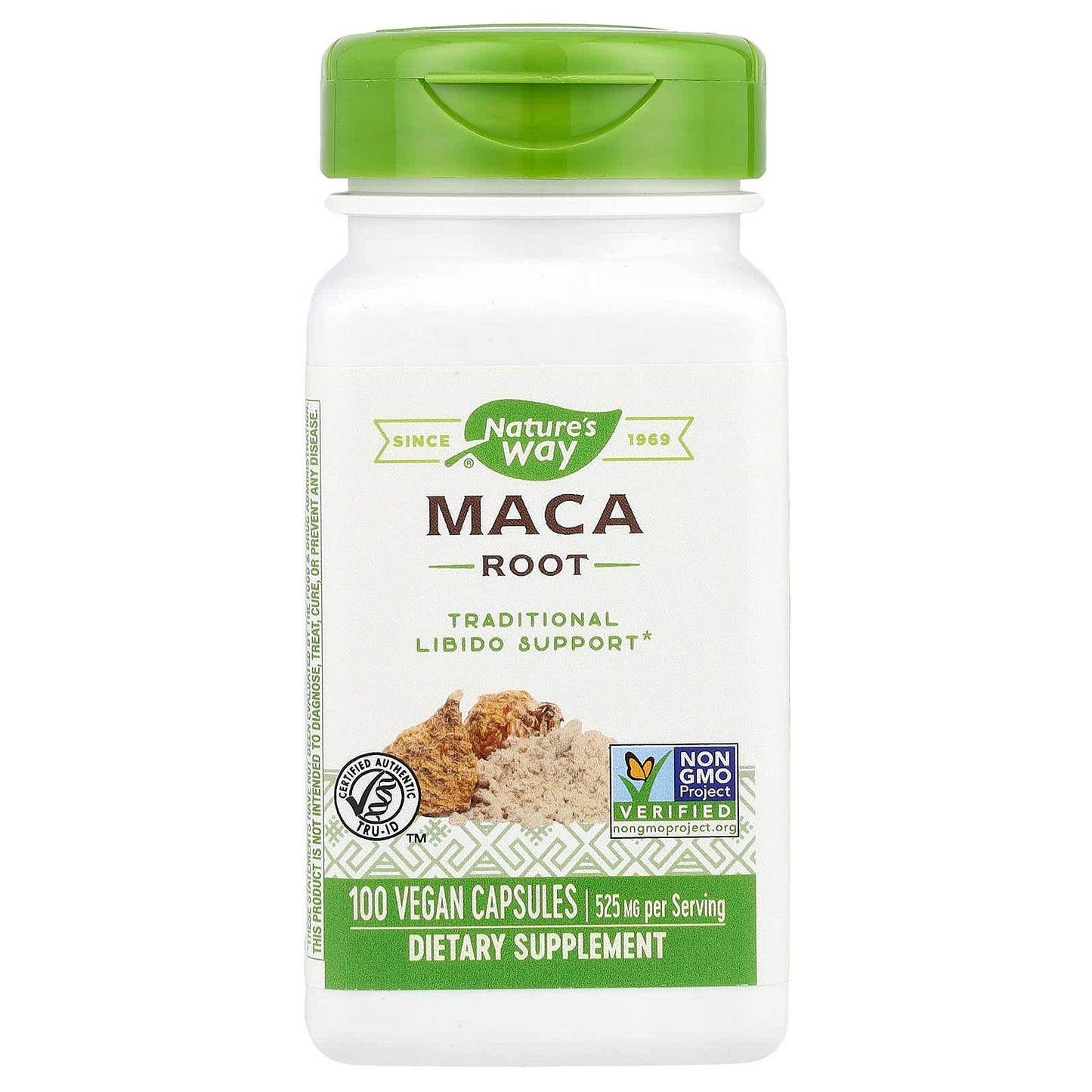 Nature's Way, Maca Root, 525 mg, 100 Vegan Capsules - Image 1
