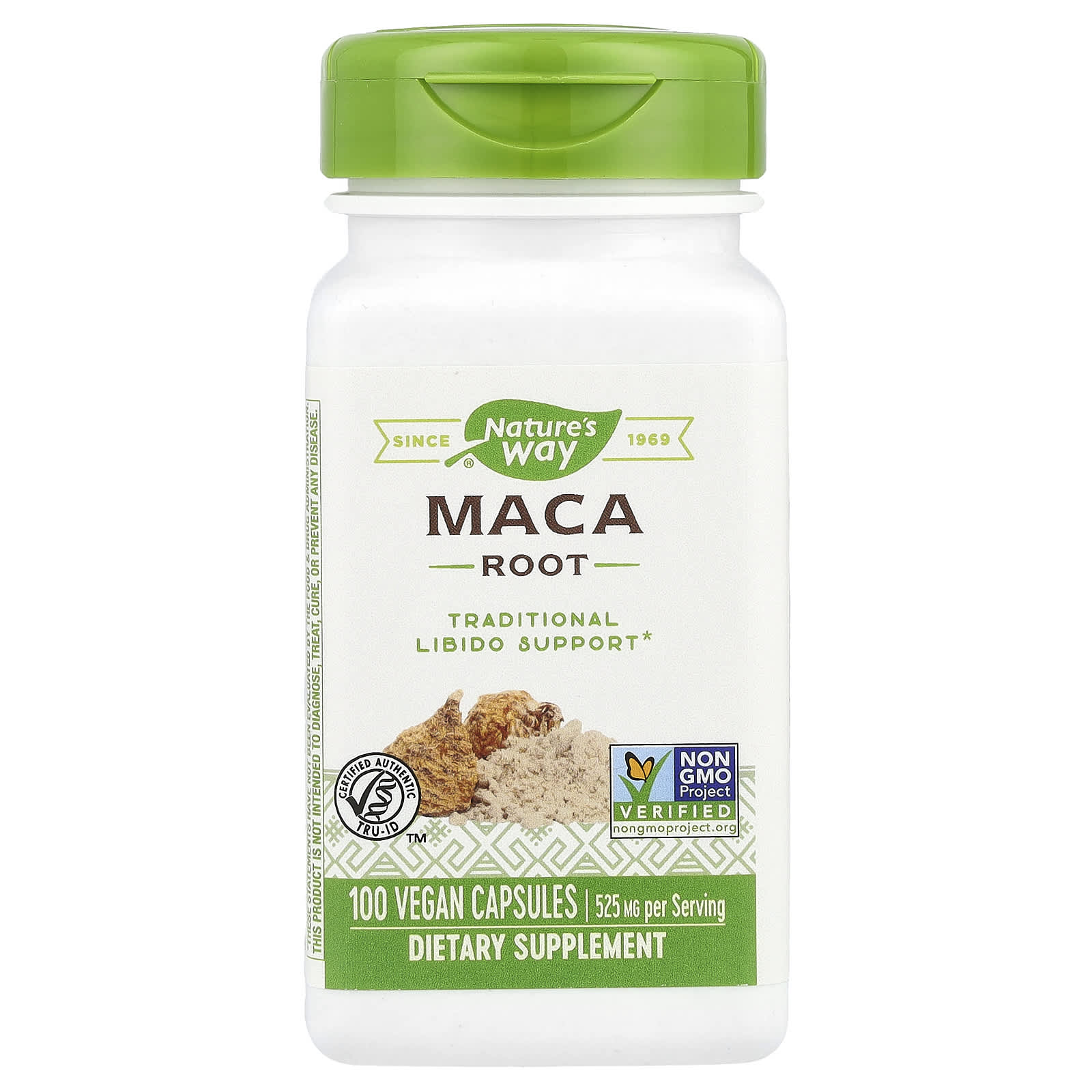 Nature's Way, Maca Root, 525 mg, 100 Vegan Capsules - Image 1