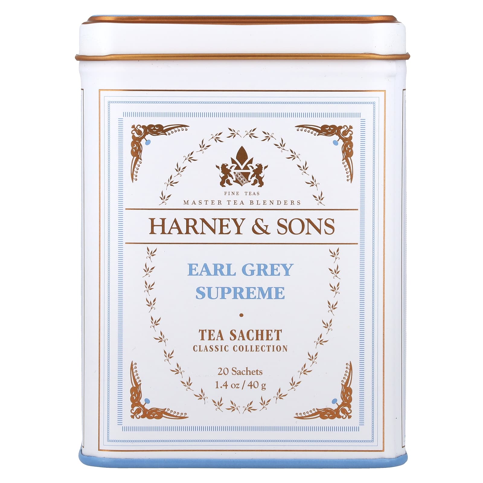 Harney & Sons Earl Grey Supreme Tea - 20 Sachets, 1.4 oz - Image 1