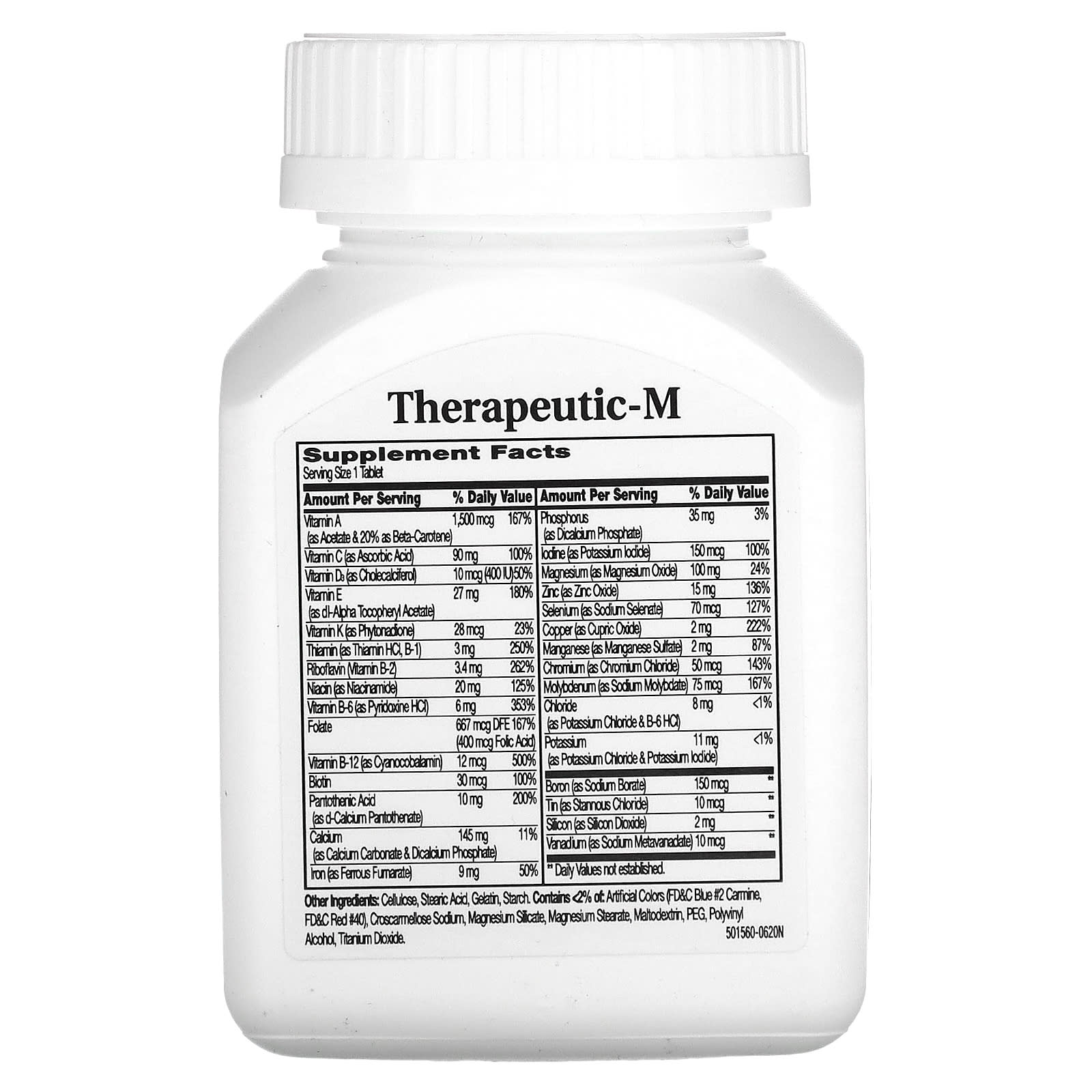 21st Century Therapeutic-M Multivitamin Tablets for Men & Women, 130 Count - Image 2