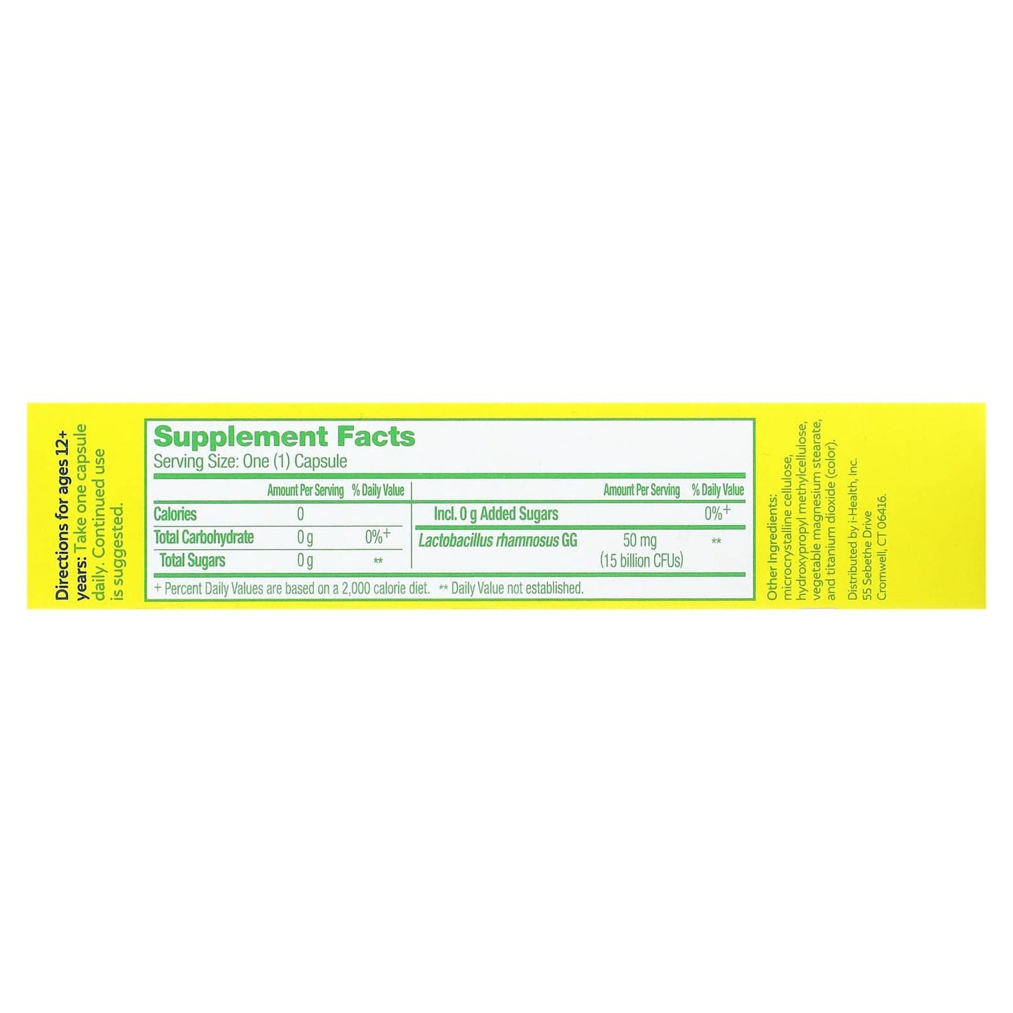 Culturelle, Probiotics, Health & Wellness, 15 Billion CFUs, 30 Once Daily Vegetarian Capsules