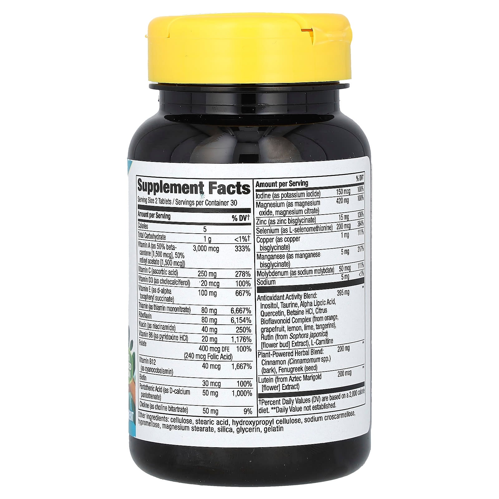 Nature's Way, Completia, Diabetic Multivitamin, 60 Tablets - Image 2