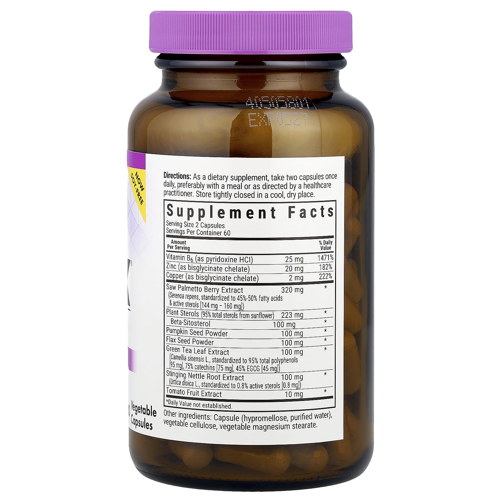 Bluebonnet Nutrition MPX 1000 Prostate Support Capsules - Image 2