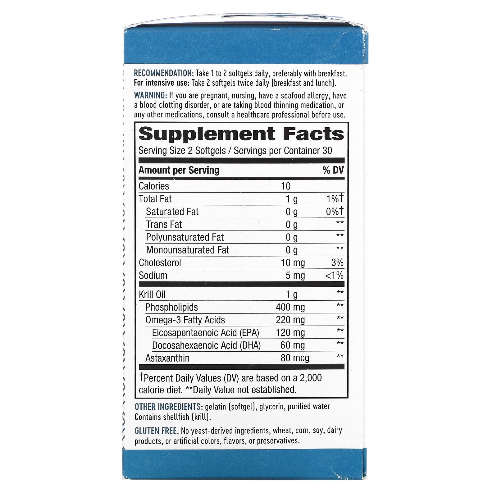 Nature's Way, Krill Oil, 60 Softgels - Image 2