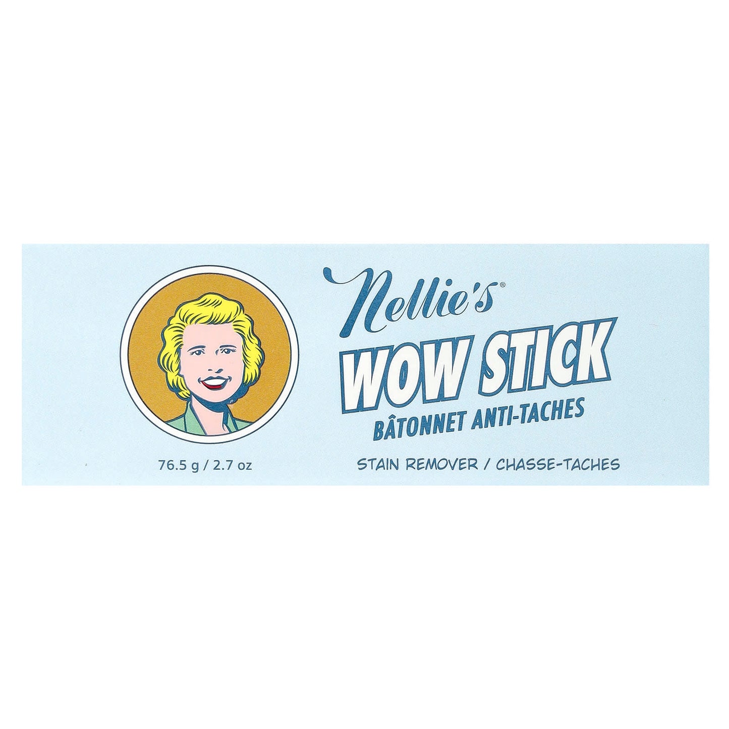 Nellie's, Wow Stick, Stain Remover, 2.7 oz (76.5 g) - Image 1
