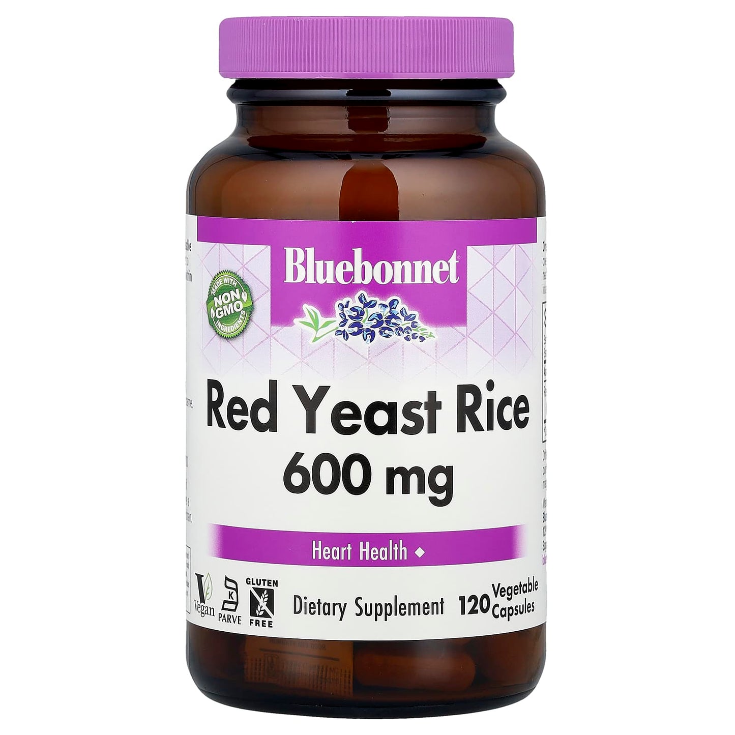 Bluebonnet Red Yeast Rice 600mg for Heart Health - Image 1