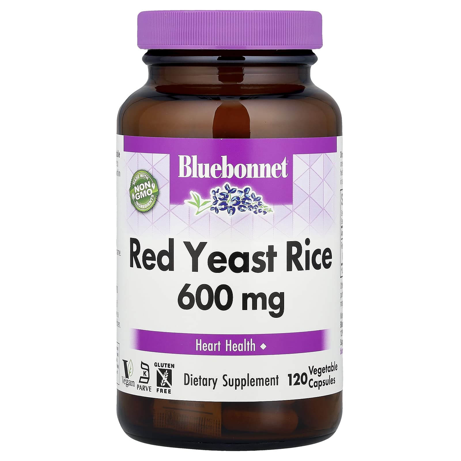 Bluebonnet Red Yeast Rice 600mg for Heart Health - Image 1