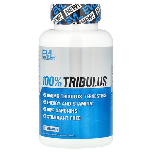 Boost Energy & Stamina with EVLution Nutrition Tribulus 650mg - Image 1