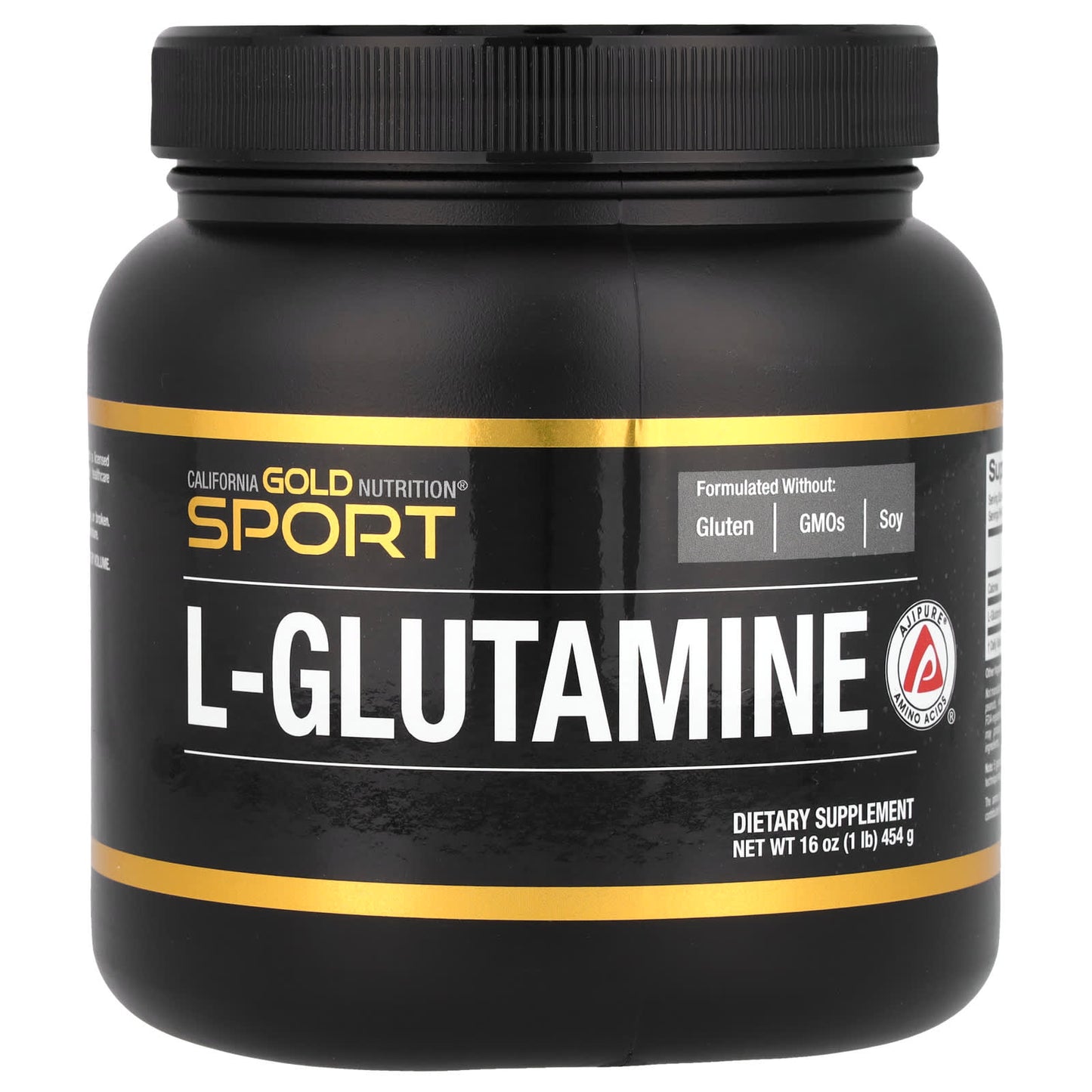 California Gold Nutrition L-Glutamine Powder, Gluten-Free & Vegan-Friendly - Image 1