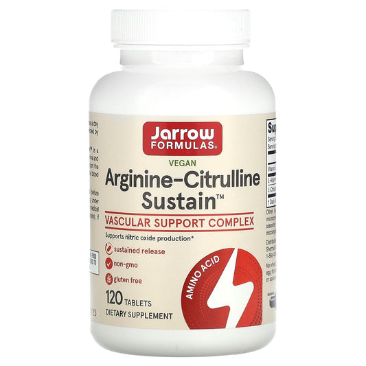 Arginine-Citrulline Sustain: Boost Nitric Oxide for Stronger Blood Flow - Image 1
