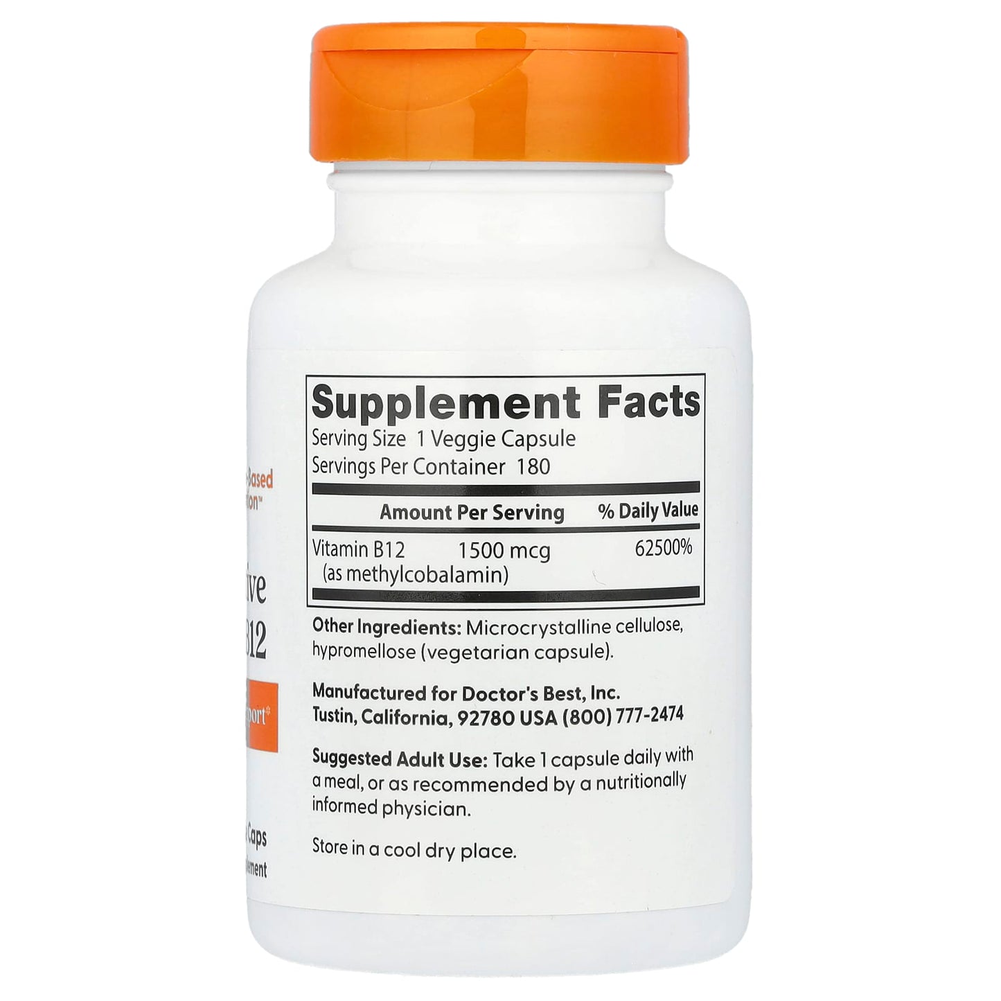 Vitamin B12 Supplement for Energy, Mood & Memory Support - Image 2