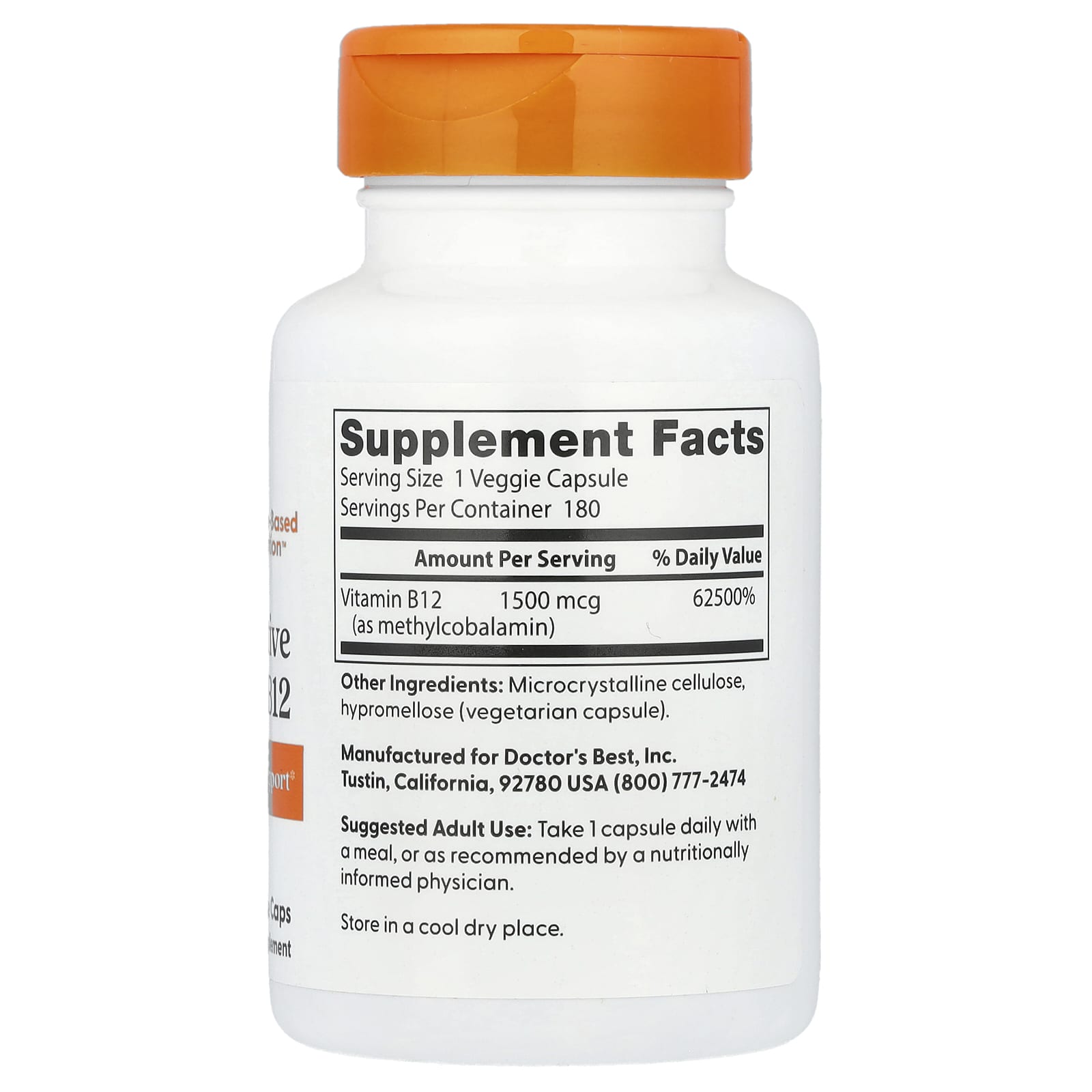 Vitamin B12 Supplement for Energy, Mood & Memory Support - Image 2