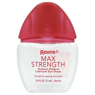 Rohto Cooling Eye Drops for Redness Relief and Comfort