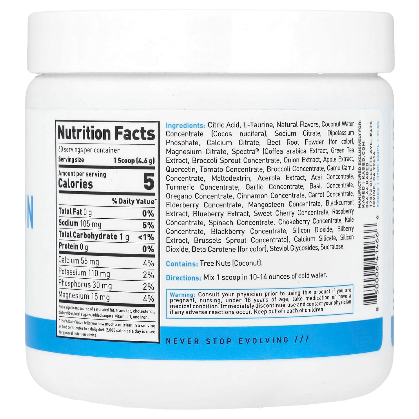 Kaged Hydration - Delicious Electrolyte Drink Mix for Athletes - Image 2