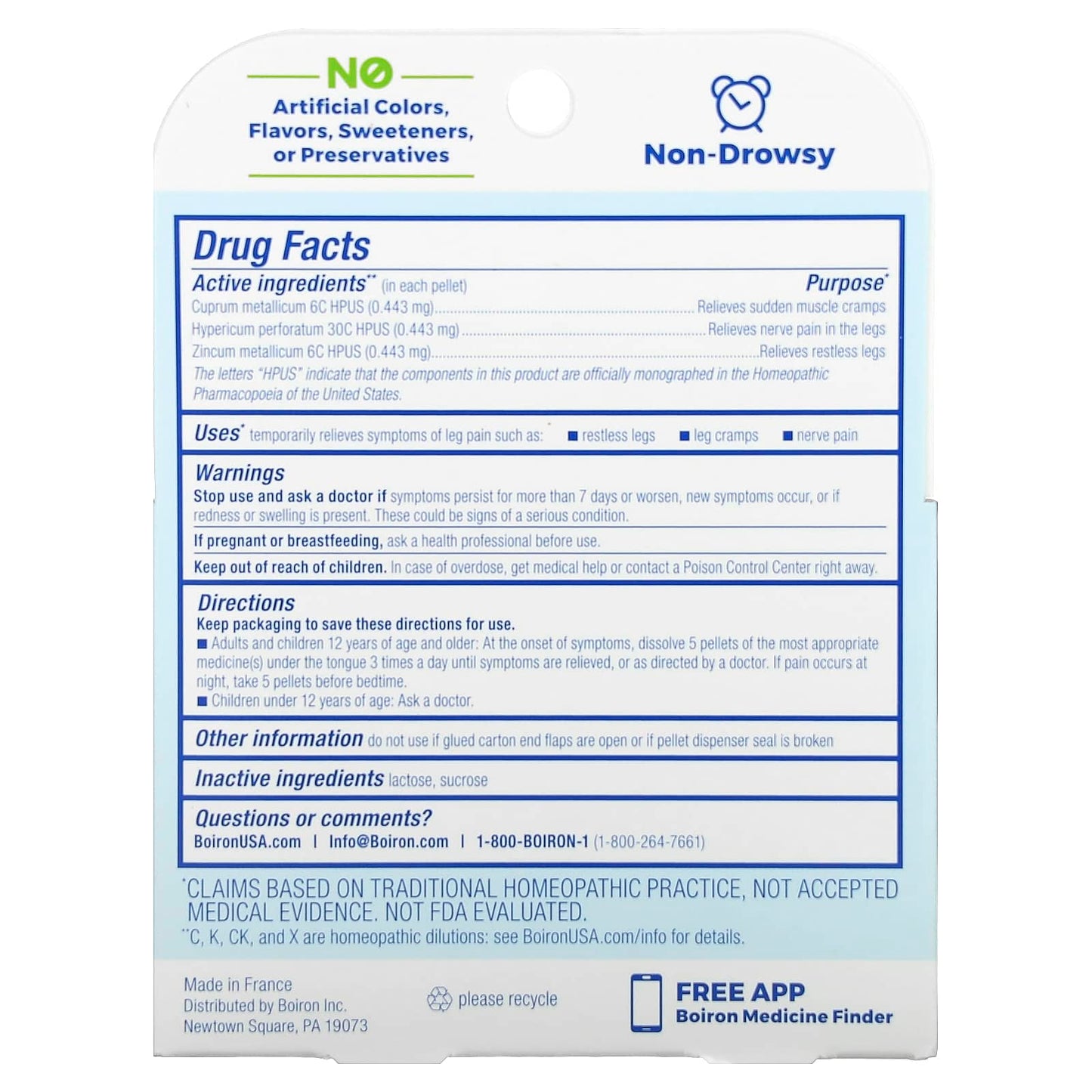 Natural Leg Pain Relief with Boiron Homeopathic Medicine Kit - Image 2