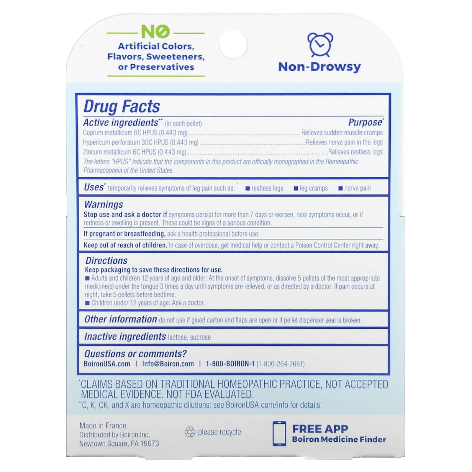 Natural Leg Pain Relief with Boiron Homeopathic Medicine Kit - Image 2