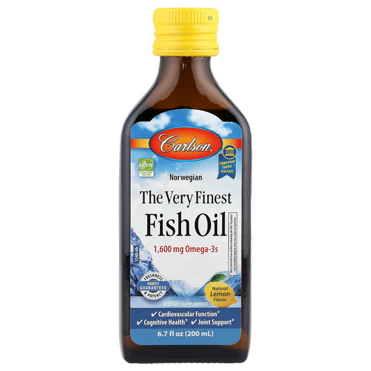 Norwegian Omega-3 Fish Oil Supplement by Carlson - 1,600mg - Image 1