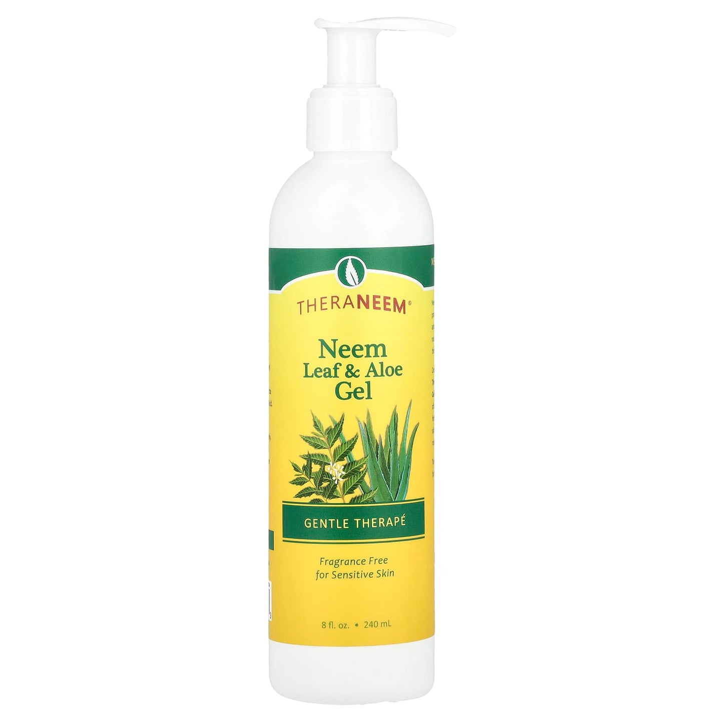 Organix South, TheraNeem®, Neem Leaf & Aloe Gel, Gentle Therapé, Fragrance Free, 8 fl oz (240 ml) - Image 1