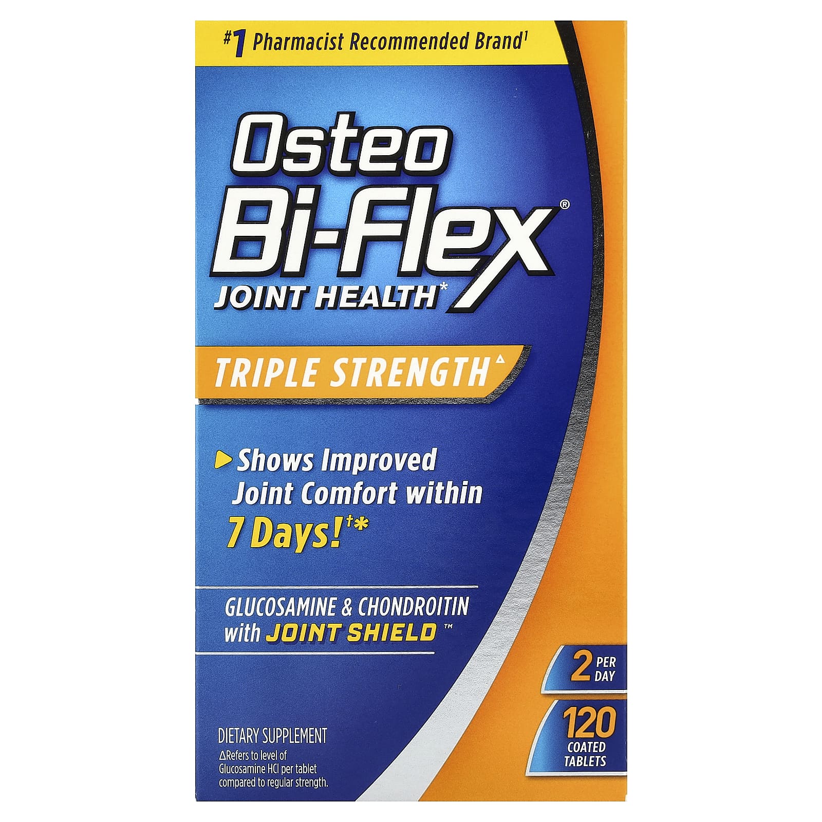 Osteo Bi-Flex, Joint Health, Triple Strength, 120 Coated Tablets - Image 1