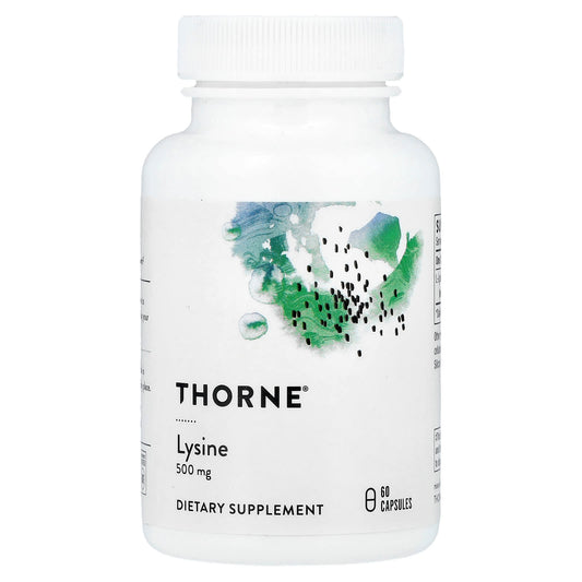 Thorne, Lysine, 500 mg, 60 Capsules - Image 1