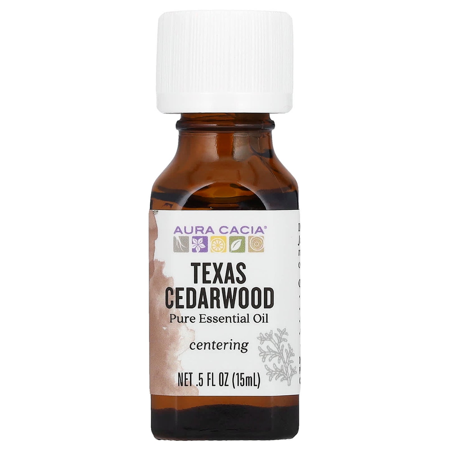 Texas Cedarwood Essential Oil for Uplifting Atmosphere - Aura Cacia - Image 1