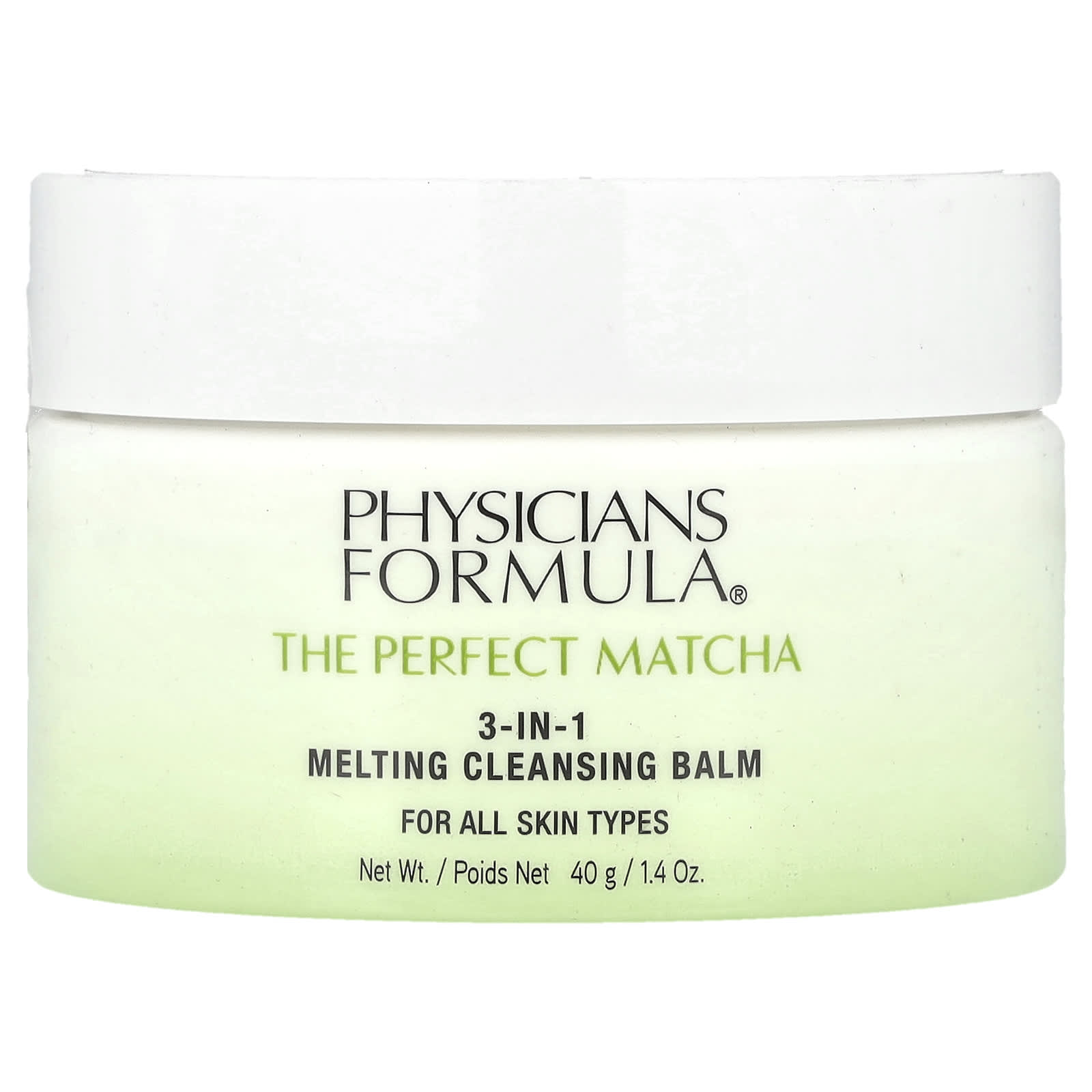 Physicians Formula, The Perfect Matcha, 3-In-1 Melting Cleansing Balm, 1.4 oz (40 g) - Image 1