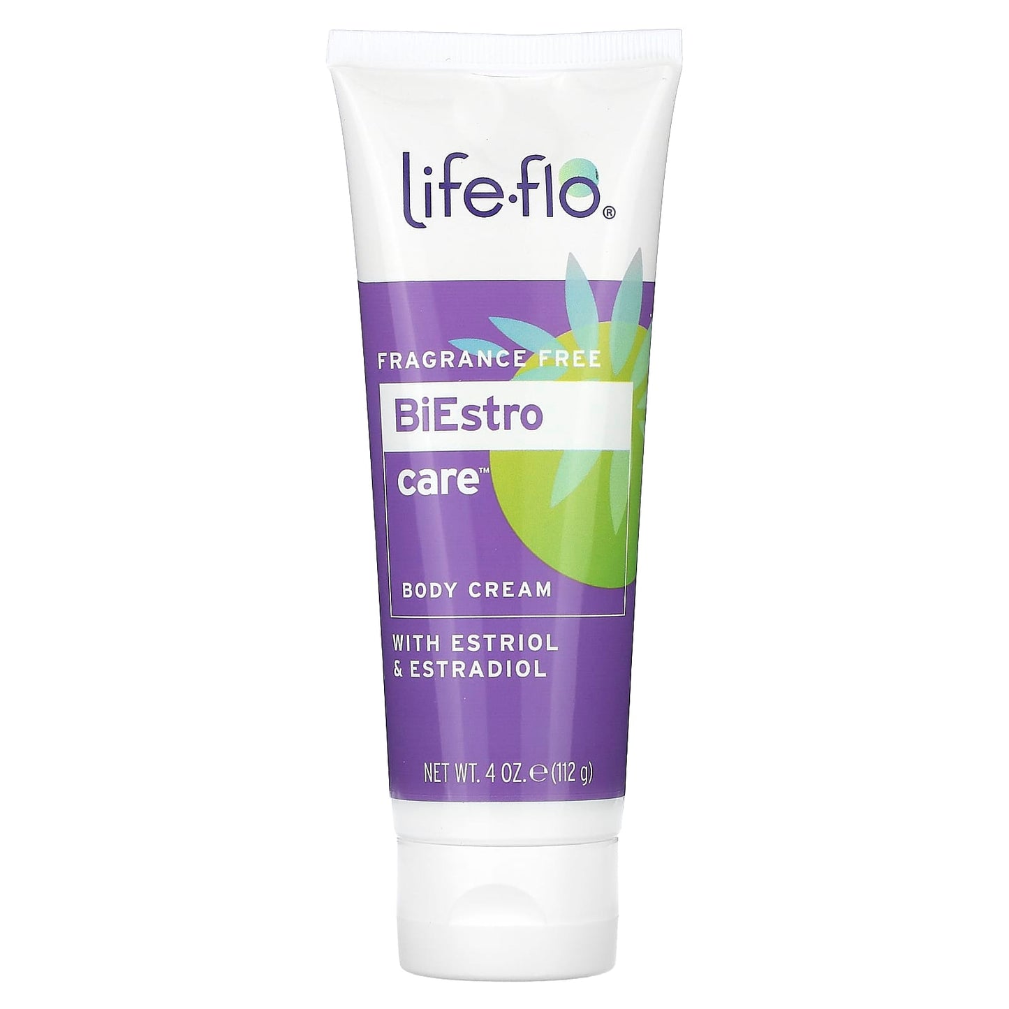 Life-flo, BiEstro Care Body Cream, Fragrance free, 4 oz (112 g) - Image 1