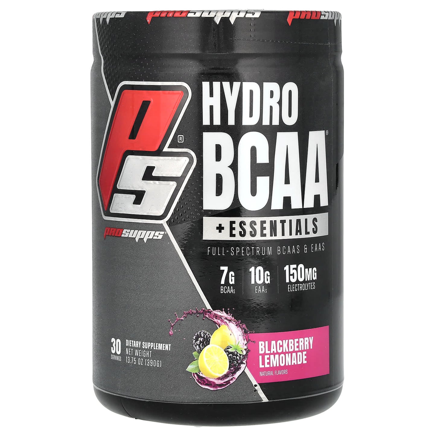 ProSupps, Hydro BCAA + Essentials, Blackberry Lemonade, 13.75 oz (390 g) - Image 1