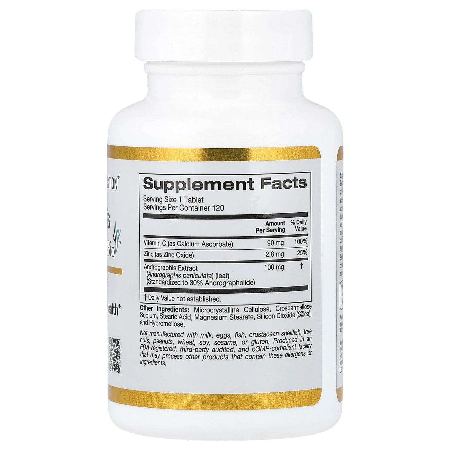 California Gold Nutrition Andrographis Immune Support Supplement - Image 2