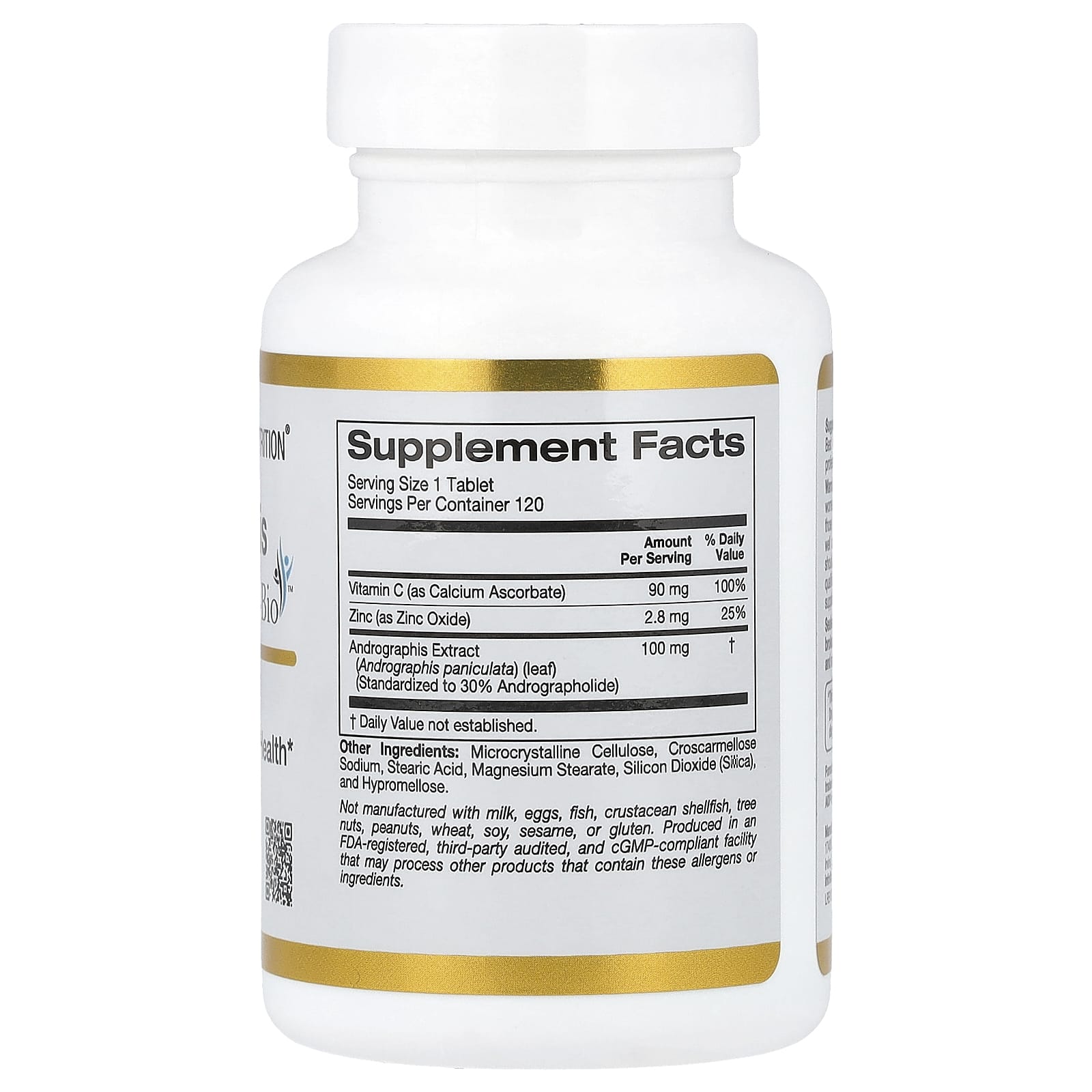 California Gold Nutrition Andrographis Immune Support Supplement - Image 2