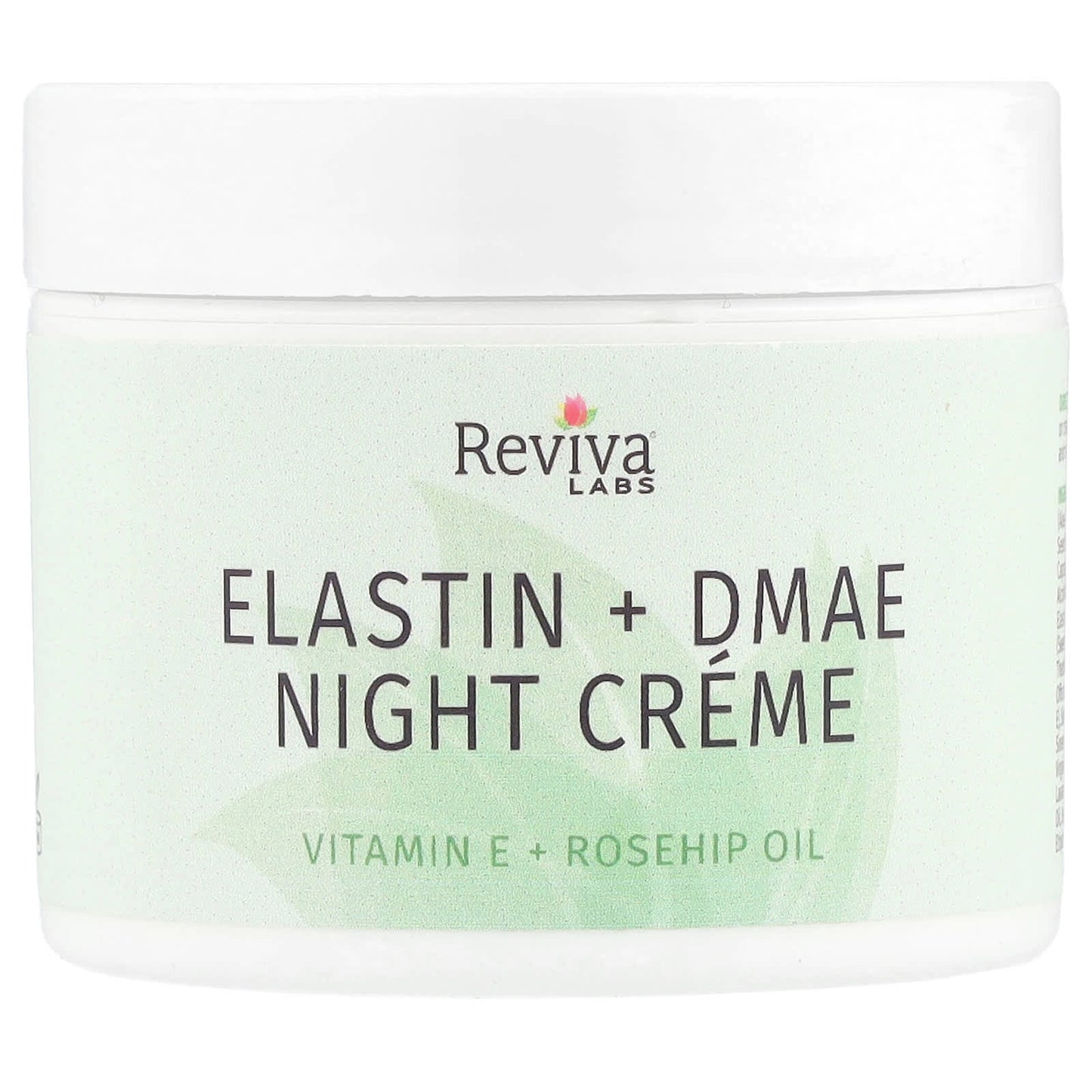 Reviva Labs, Elastin + DMAE Night Creme, 2 oz (55 g) - Image 1
