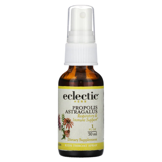 Natural Kid's Throat Spray by Eclectic Herb - Propolis & Astragalus - Image 1