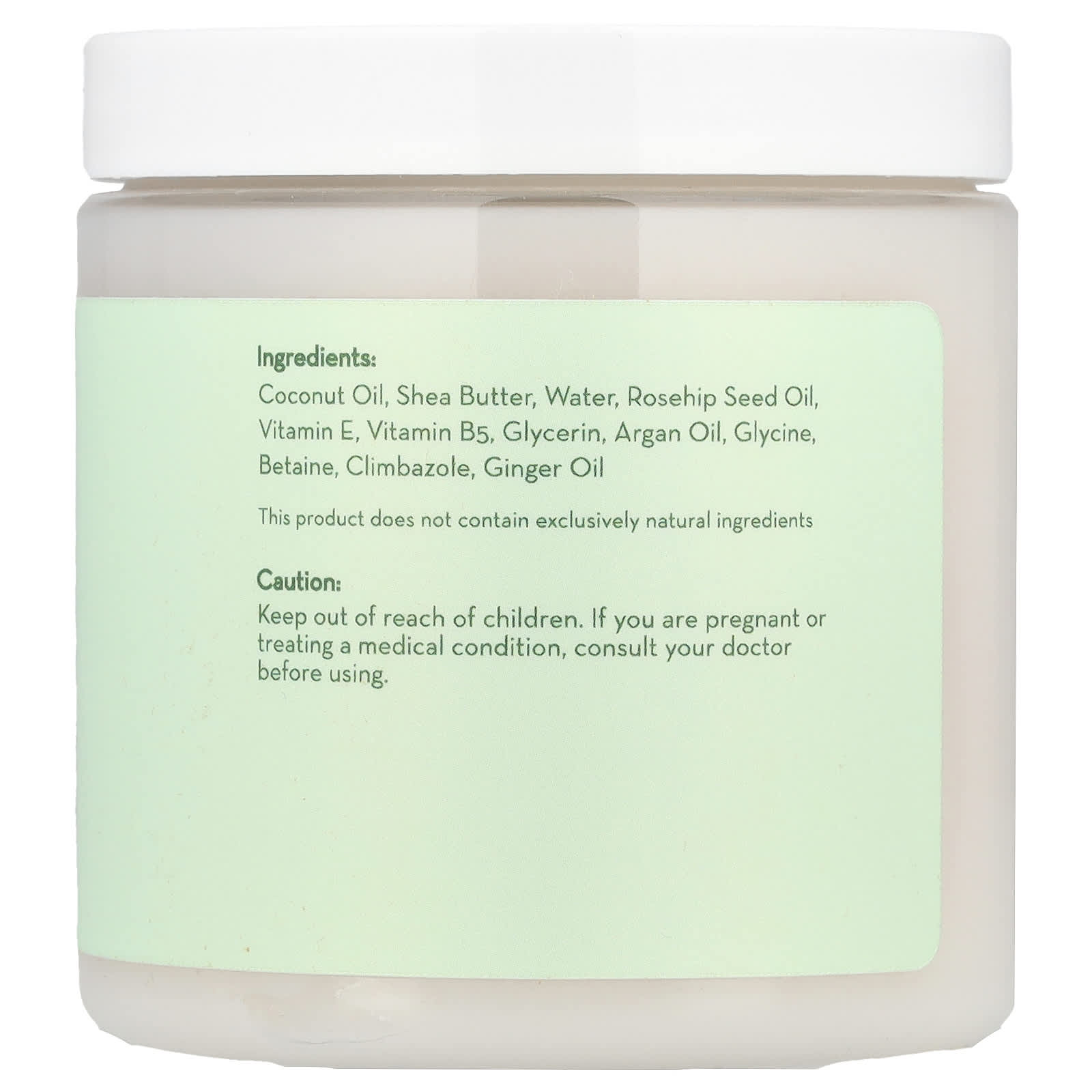 Pure Body Naturals, Coconut Oil Deep Repair Hair Mask, 8.8 fl oz (260 ml) - Image 2