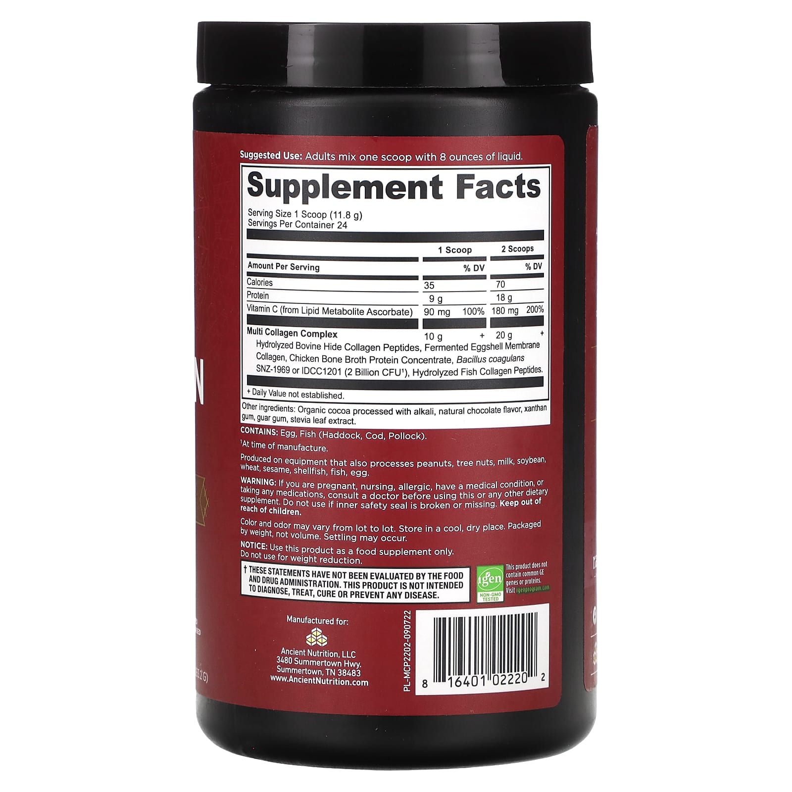 Boost Collagen with Ancient Nutrition Multi Collagen Protein - Image 2