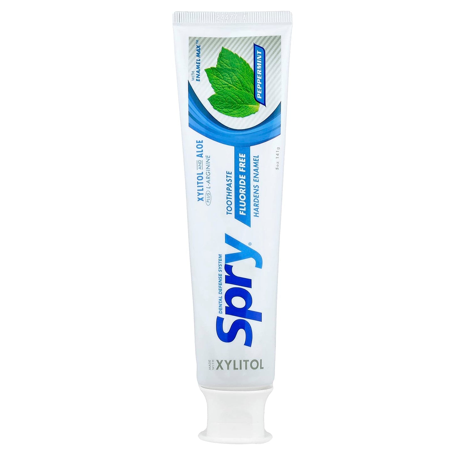 Xlear, Spry, Fluoride Free Toothpaste, Peppermint, 5 oz (141 g) - Image 1
