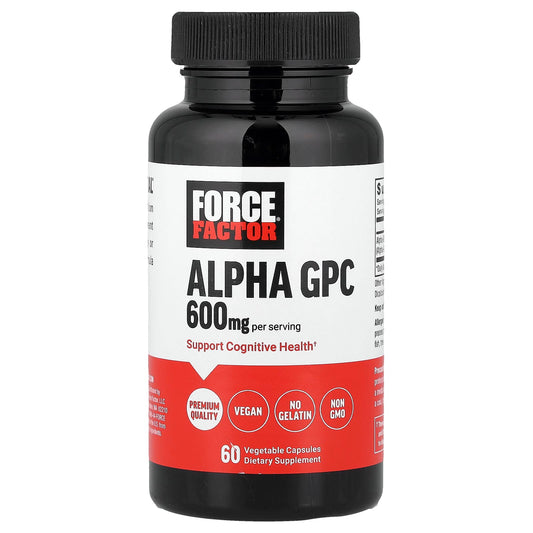 Force Factor Alpha GPC Cognitive Health Supplement, 60 Capsules (300mg) - Image 1