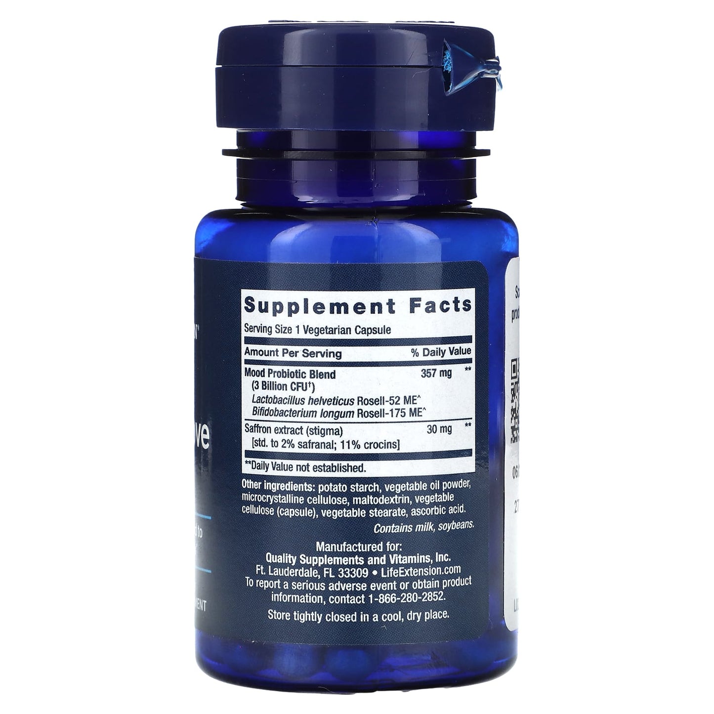 Life Extension, FLORASSIST Mood Improve,  30 Vegetarian Capsules - Image 2