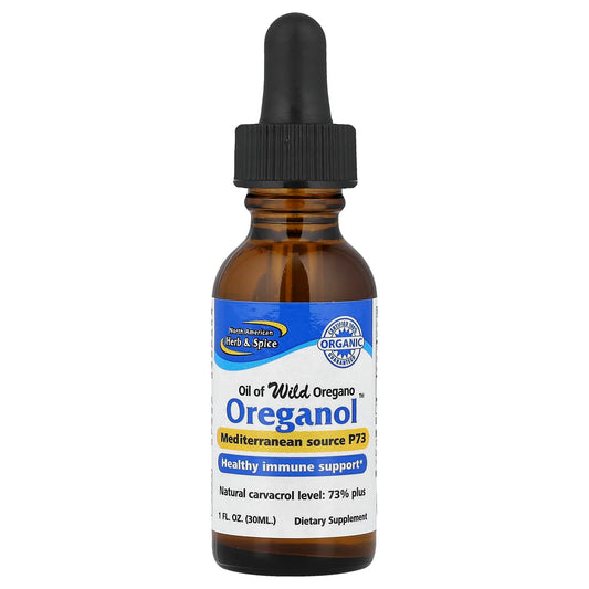 North American Herb & Spice, Oreganol™, Oil of Wild Oregano, 1 fl oz (30 ml) - Image 1