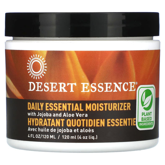 Desert Essence Daily Essential Moisturizer 4oz - Cruelty Free & Vegan - Image 1