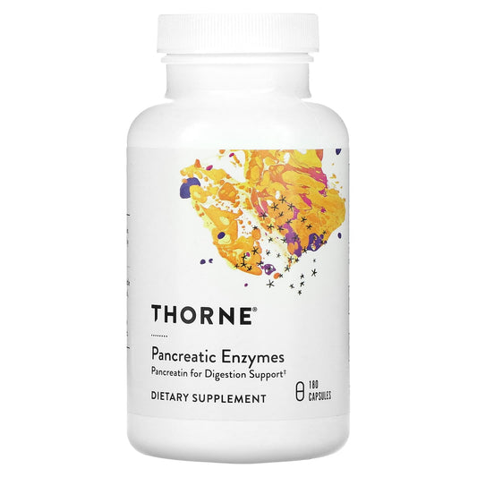 Thorne, Pancreatic Enzymes, 180 Capsules (500 mg per Capsule) - Image 1